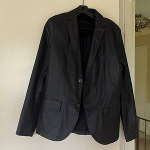 Kenneth Cole blazer - classic, black, all cotton.  Able to dress up or down!